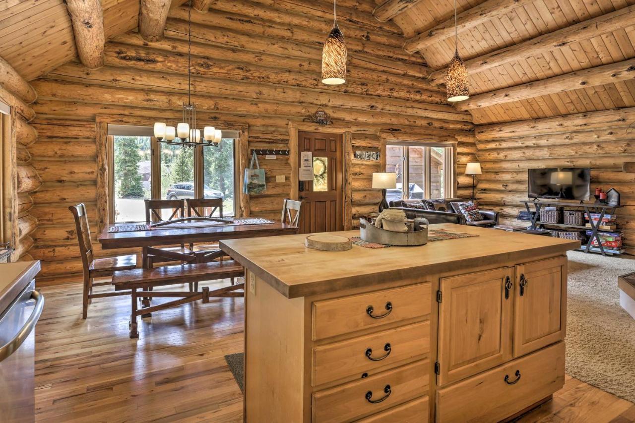 Cozy Breckenridge Cabin With Deck, 8 Mi To Gondola Ngoại thất bức ảnh