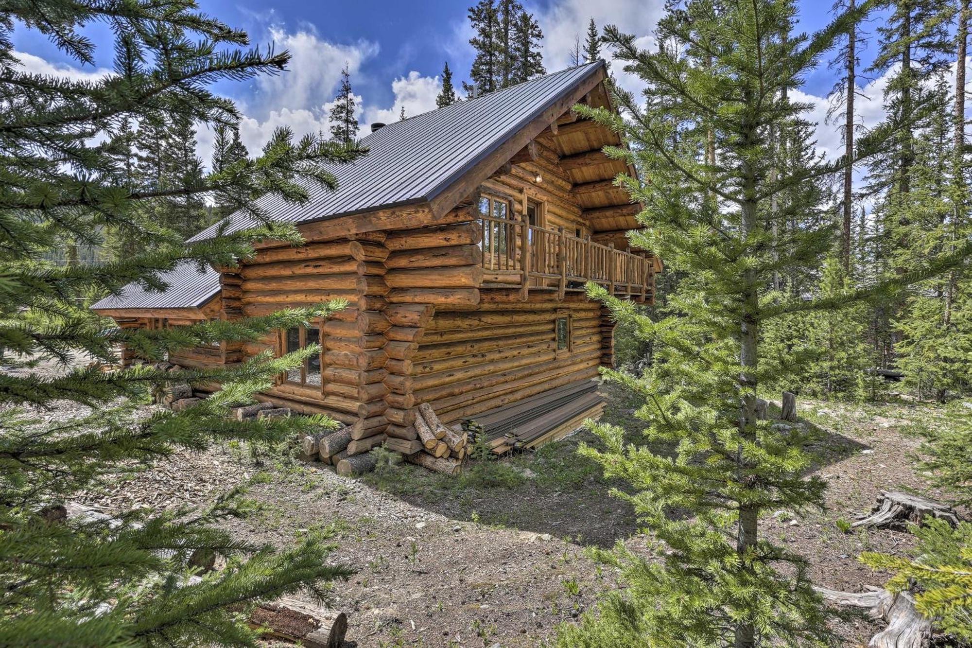 Cozy Breckenridge Cabin With Deck, 8 Mi To Gondola Ngoại thất bức ảnh